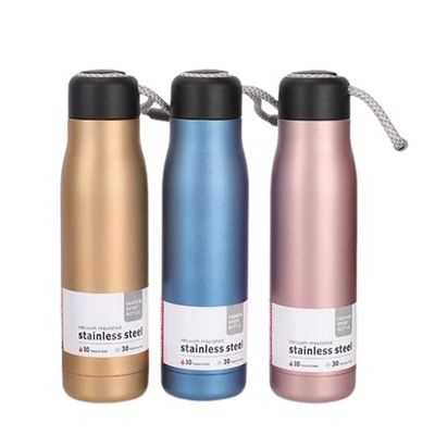 16OZ Спортивная чашка с водой на заказ Двухстенная изолированная термосная бутылка для устойчивого развития