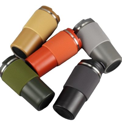 Современный 15OZ Термос Флакон портативный изолированная нержавеющая сталь бутылка с водой