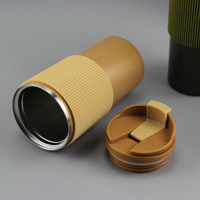 Современный 15OZ Термос Флакон портативный изолированная нержавеющая сталь бутылка с водой