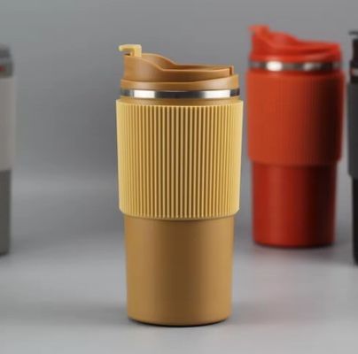 Изолированная стальная чашка для кофе 450 мл Термосная бутылка для путешествия