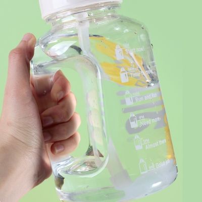 1.5L американский стиль настраиваемая пластиковая бутылка с водой для фитнеса и спортивных автомобилей заполнения
