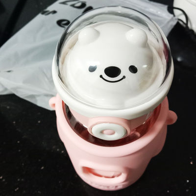 Школьная бутылка для питьевой воды с соломенными крышками для многоразового использования для путешествий, спорта, кемпинга для детей, пластиковая чашка с водой