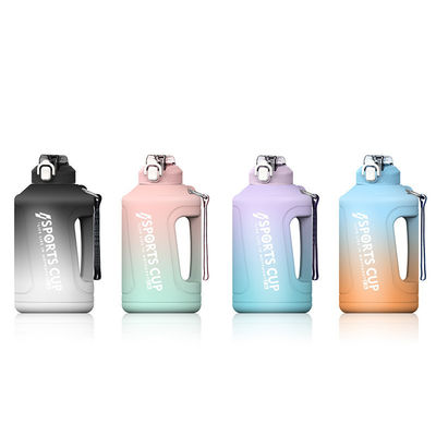 Устойчивая большая емкость 2300 ML 3800 ML спортивная бутылка с скриншотом с дизайном