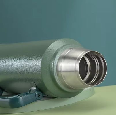 1 л бутылка с водой на открытом воздухе скалолазание кемпинг изолированный водонепроницаемый термос из нержавеющей стали