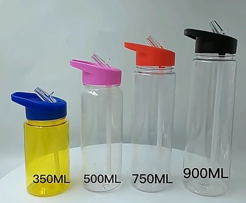750 мл прозрачная пластиковая спортивная бутылка для воды для кипения прозрачная