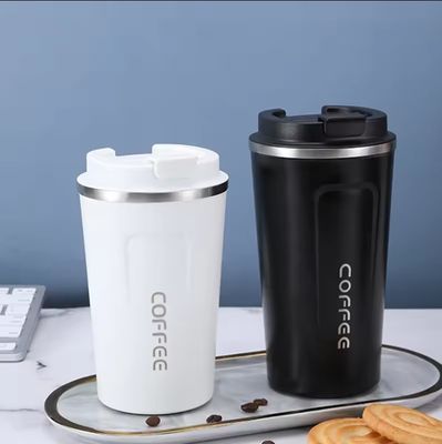 Tumbler Экологически чистый Нержавеющая сталь для путешествий Кофейная кружка Вакуумная изолированная многоразовая чашка