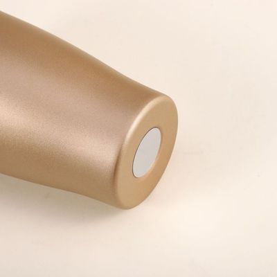 Вакуумно-изолированная стальная чашка для кофе 350 мл без BPA двойная кружка с бамбуковой крышкой