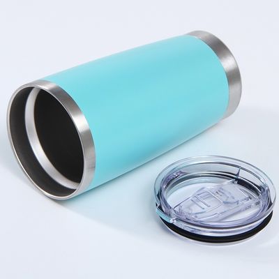 20 унций двойной стены вакуумный изолированный автомобиль Tumbler Custom Logo Powder Coated Travel Coffee Mug