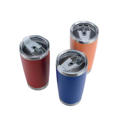20 унций двойной стены вакуумный изолированный автомобиль Tumbler Custom Logo Powder Coated Travel Coffee Mug