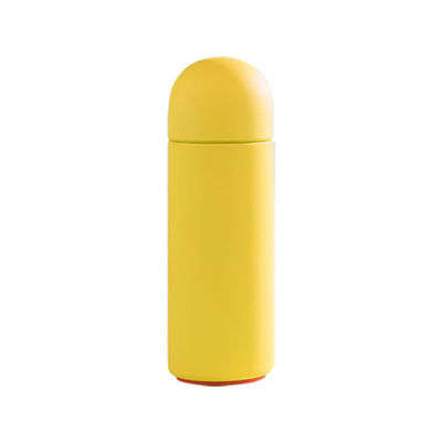 Сериз Custom Logo Soft Touch 260ml Двойная стена Изолированная вакуумная бутылка цветная бутылка с водой из нержавеющей стали