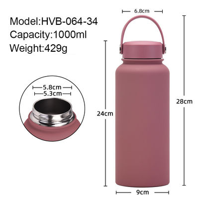 Вакуумно-изолированная бутылка с индивидуальным логотипом 2023 Candy Color Stainless Steel Sports Kettle