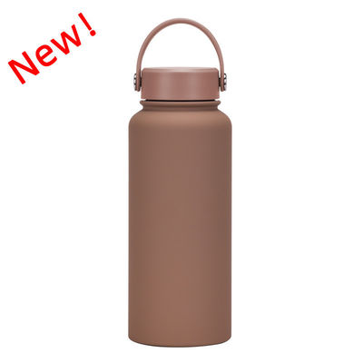 Вакуумно-изолированная бутылка с индивидуальным логотипом 2023 Candy Color Stainless Steel Sports Kettle