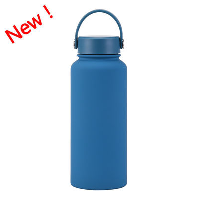 Вакуумно-изолированная бутылка с индивидуальным логотипом 2023 Candy Color Stainless Steel Sports Kettle