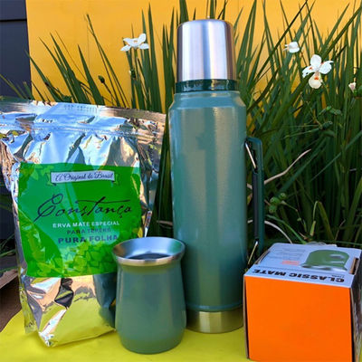 Настраиваемые вакуумно-изолированные кружки для чая Yerba Mate идеально подходят для эффективности B2B