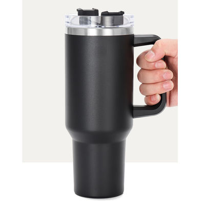 Настроенный Tumbler Cup Logo Стальной Вакуум Изолированные 40oz Кофейные кружки с ручкой для путешествий