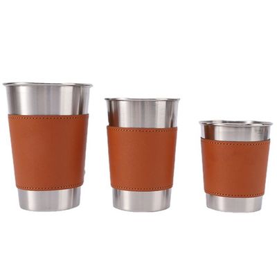 Улучшите свой лагерь с помощью этого 170ML / 330ML / 500ML нержавеющей стали Tumbler