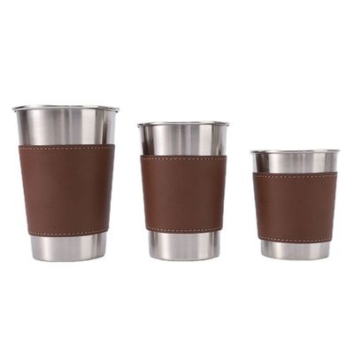 Улучшите свой лагерь с помощью этого 170ML / 330ML / 500ML нержавеющей стали Tumbler