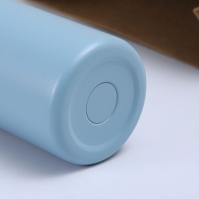 Настраиваемый логотип стальной вакуумной изоляции для путешествий кофе кружка бутылка с водой с ручкой и крышкой