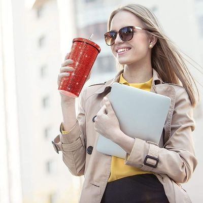 Двойная стена изолированная из нержавеющей стали Travel Coffee Mug Tumbler устойчивый дизайн