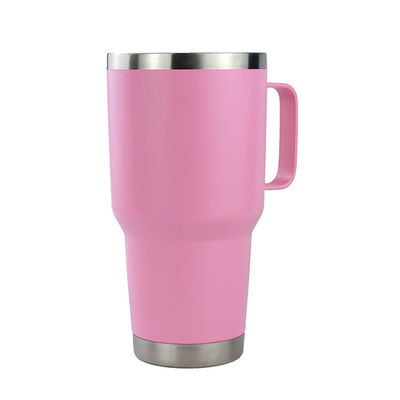 Custom Logo Printed Straw Cup 30oz Tumbler из нержавеющей стали для долговечных путешествий на открытом воздухе