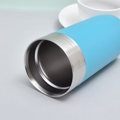 16 унций изолированная путевая кружка со скользящими крышками Tumbler нержавеющая сталь двойная стена тепловая чашка
