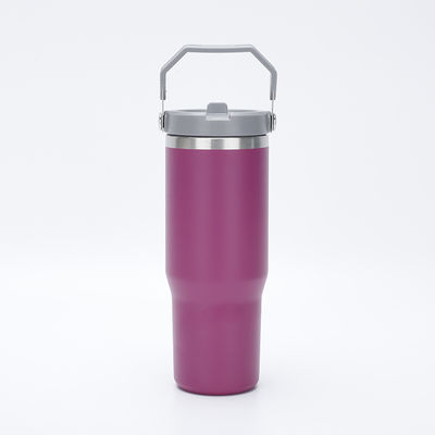 Нержавеющая сталь Flip Сламка Tumbler 30 унций вместимость BPA свободный Мэтный цвет Популярный выбор
