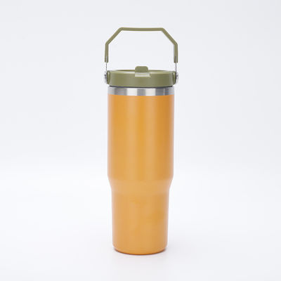 Нержавеющая сталь Flip Сламка Tumbler 30 унций вместимость BPA свободный Мэтный цвет Популярный выбор